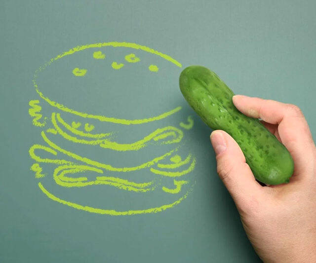 Pickle Sidewalk Chalk - //coolthings.us