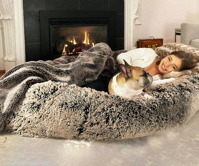 Plufl: The Dog Bed for Humans - //coolthings.us