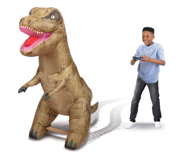 Remote Control Inflatable T-Rex - //coolthings.us