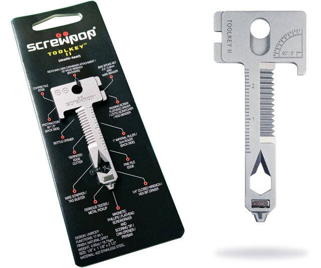 Screwpop Toolkey Keychain - //coolthings.us