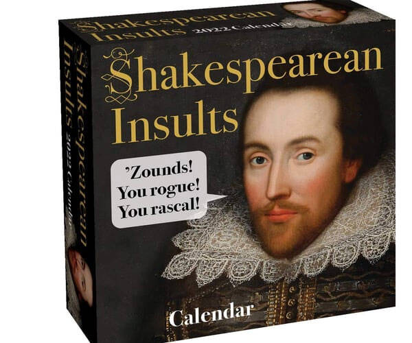 Shakespearean Insults Calendar - //coolthings.us