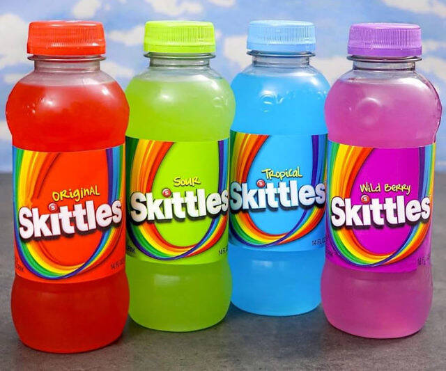 Skittles Flavored Drinks - //coolthings.us