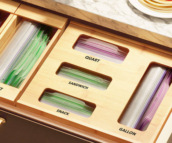 SpaceAid Bag Storage Organizer - //coolthings.us