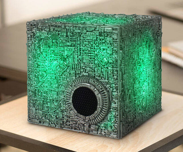 Star Trek BORG CUBE Speaker - //coolthings.us