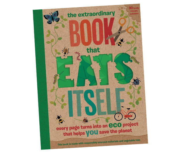 The Extraordinary Book That Eats Itself - //coolthings.us