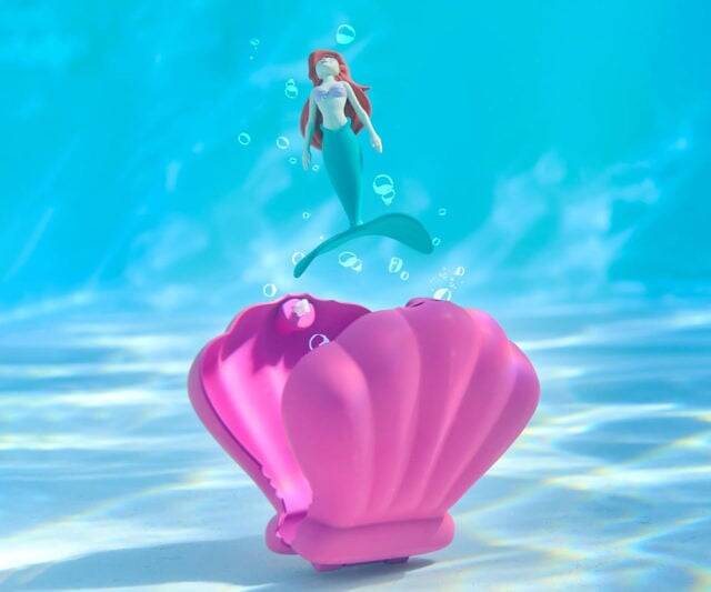 The Little Mermaid Pool Toy - //coolthings.us