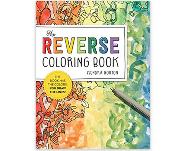 The Reverse Adult Coloring Book - //coolthings.us