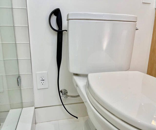 The Toilet Sword Plunger