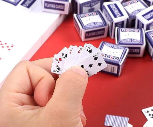 The World's Smallest Playing Cards
