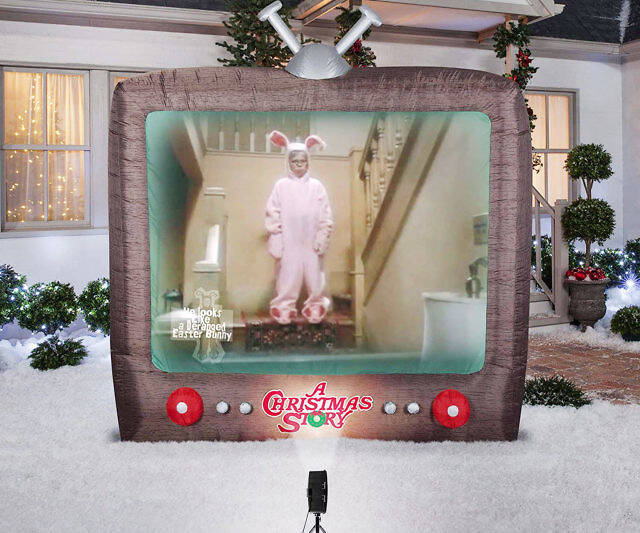 A Christmas Story 8? Projection Inflatable