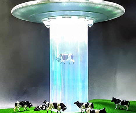 Alien Abduction Lamp - //coolthings.us