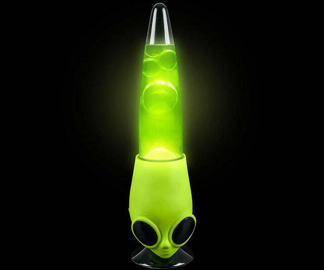 Alien Head Lava Lamp - //coolthings.us