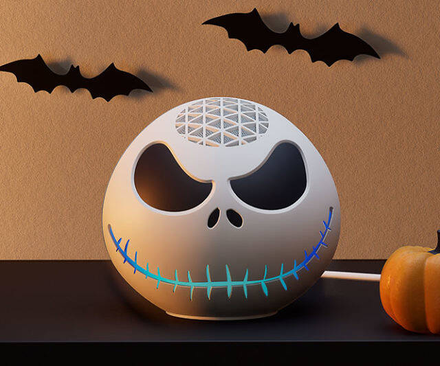 Jack Skellington Alexa Echo Dot - //coolthings.us