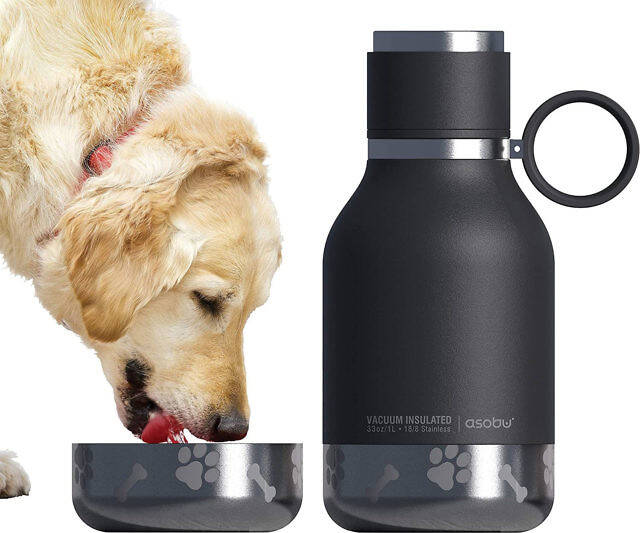 Asobu Pet Bowl Detaching Water Bottle - //coolthings.us