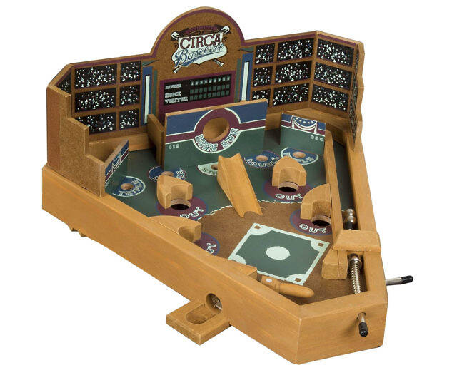 Baseball Pinball Tabletop Game - //coolthings.us
