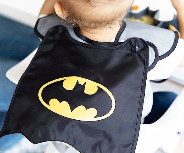 Batman Caped Baby Bib