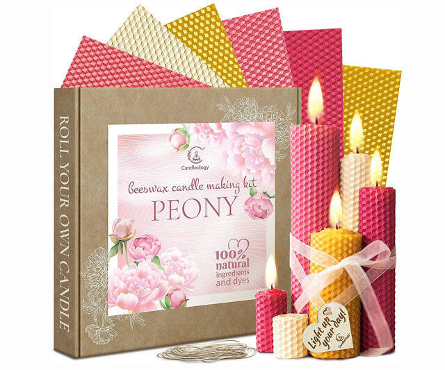 Beeswax Candle Making Kit - //coolthings.us