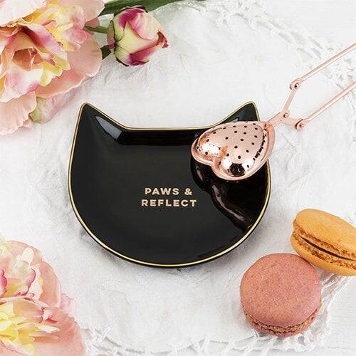 Black Cat Tea Tray
