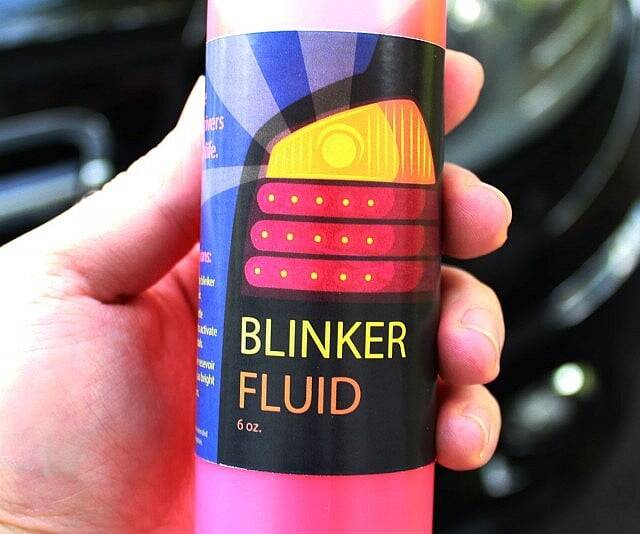 Blinker Fluid - //coolthings.us