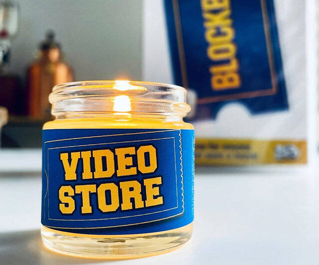 Blockbuster Video Store Scented Candle - //coolthings.us