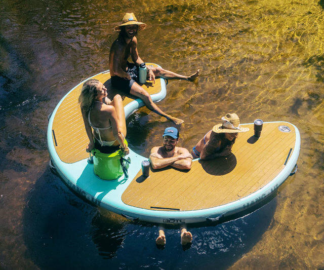 BOTE Inflatable Dock - //coolthings.us