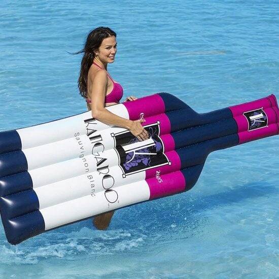 Bottle of Wine Pool Float - //coolthings.us