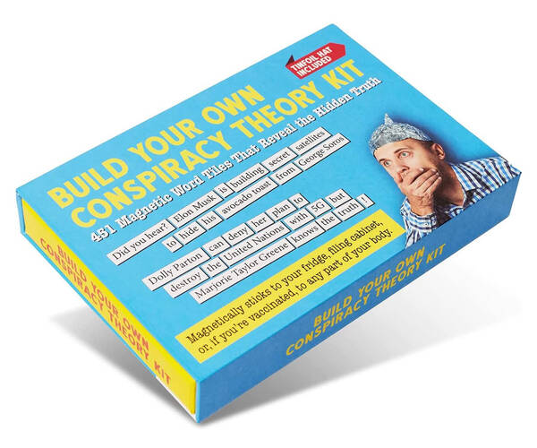 Build Your Own Conspiracy Theory Kit - //coolthings.us