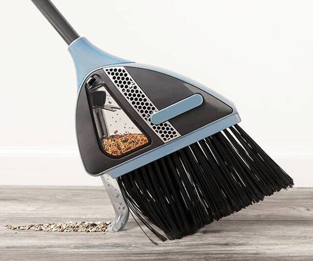 Built In Vacuum Broom - //coolthings.us