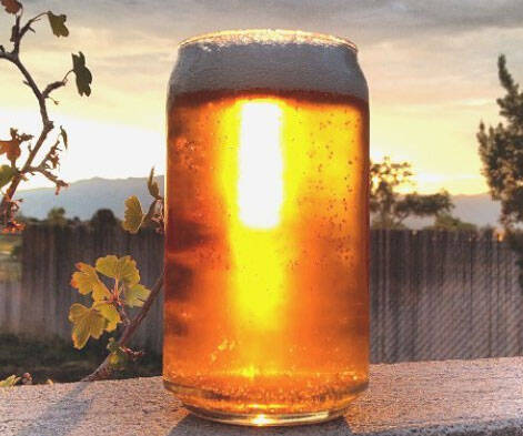 Can Shaped Beer Glass - //coolthings.us