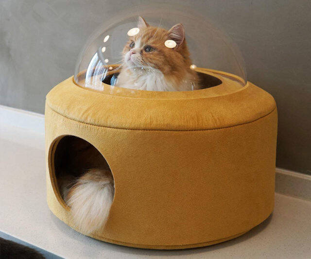 Cat House Space Capsule Bed