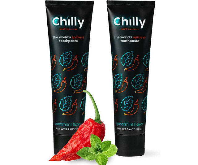 Chilly Ghost Pepper Spicy Toothpaste - //coolthings.us