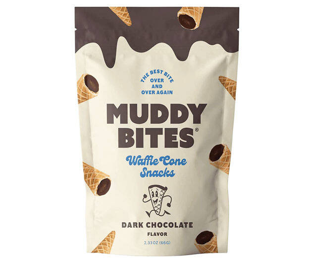 Chocolate Filled Bite Size Waffle Cones - //coolthings.us