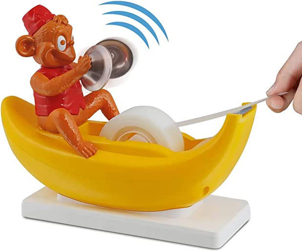 Clapping Monkey Tape Dispenser - //coolthings.us