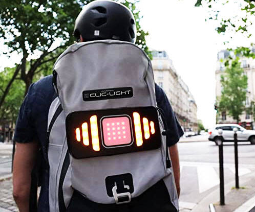 Clic-Light Wearable Smart LED Bike Signal