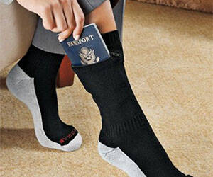 Concealed Pocket Socks - //coolthings.us