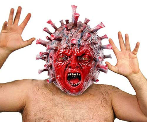 Coronavirus Halloween Mask - //coolthings.us