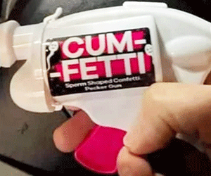 Cumfetti Gun - //coolthings.us