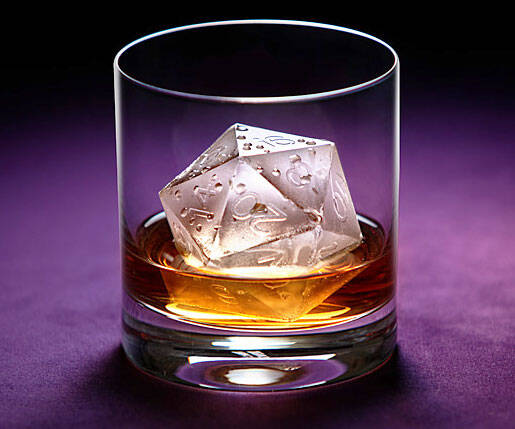 Critical Hit D20 Ice Mold - //coolthings.us