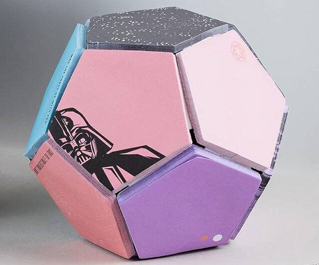 Star Wars Sticky Note Ball - //coolthings.us
