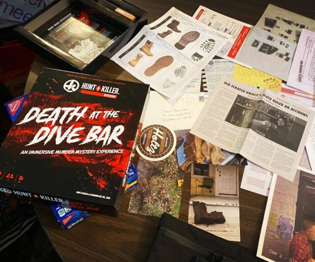 Death At Divebar Murder Mystery Game - //coolthings.us