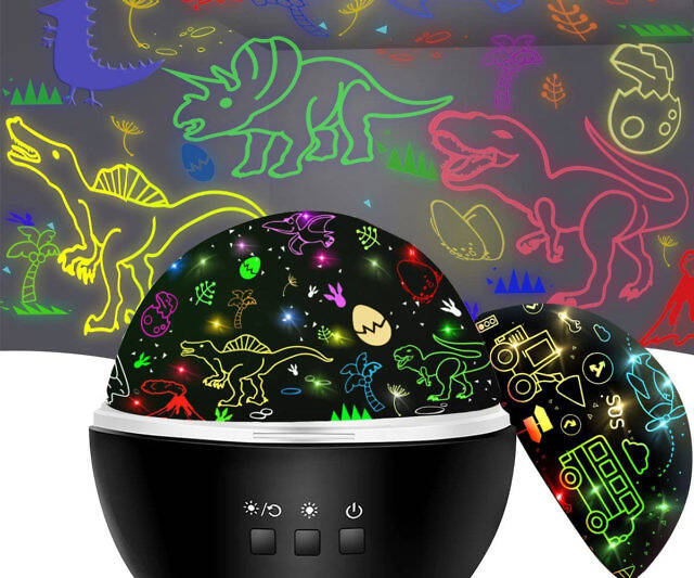 Dinosaur Nightlight Projector - //coolthings.us