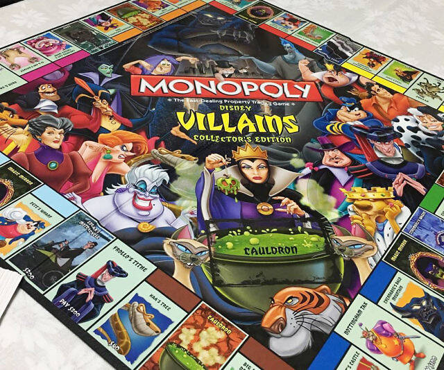 Disney Villains Monopoly - //coolthings.us