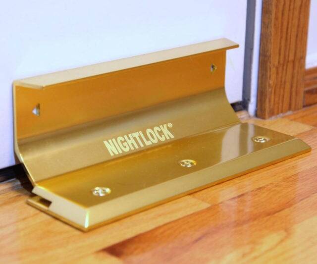 Nightlock Door Brace Lock - //coolthings.us