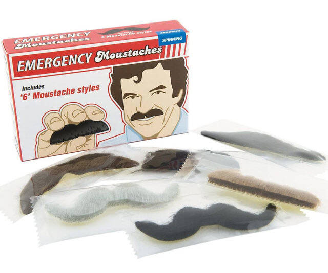 Emergency Mustaches - //coolthings.us