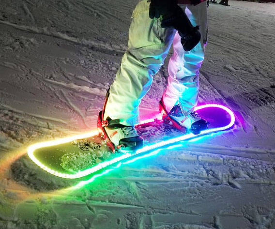 LED Snowboard Lighting Kit - //coolthings.us
