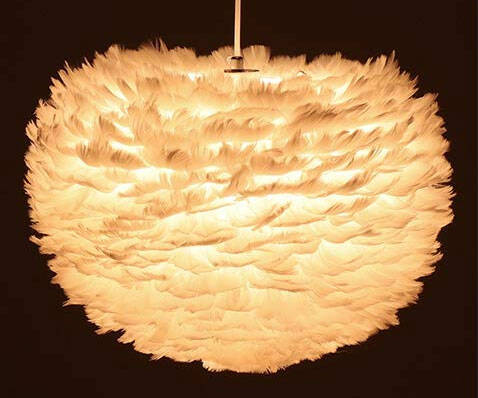 Feather Pendant Light