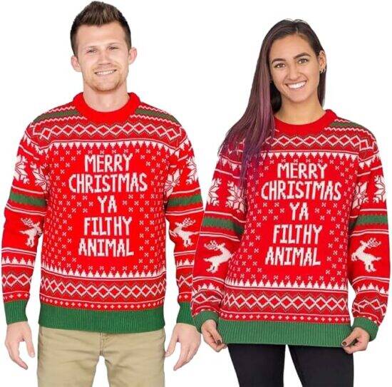 Filthy Animal Christmas Sweater - //coolthings.us