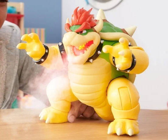 Fire Breathing Bowser Action Figure - //coolthings.us