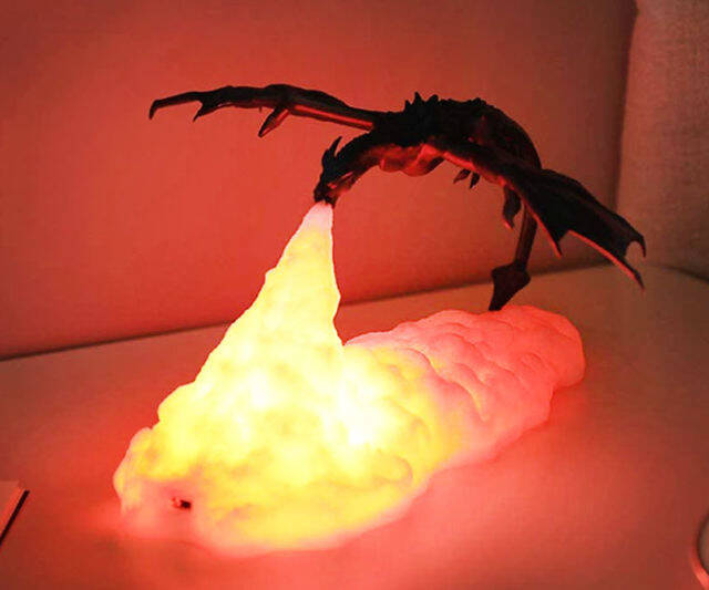 Fire Breathing Dragon Table Lamp - //coolthings.us