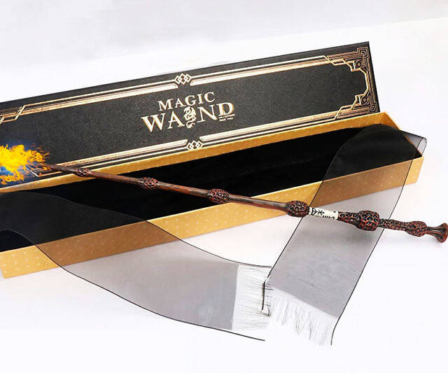 Fireball-Shooting Harry Potter Wands - //coolthings.us